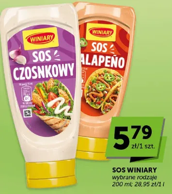 Sos czosnkowy Winiary promocja w Groszek