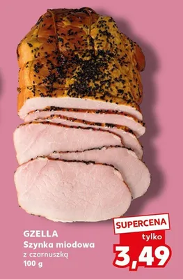 Szynka miodowa z czosnuszką promocja w Kaufland