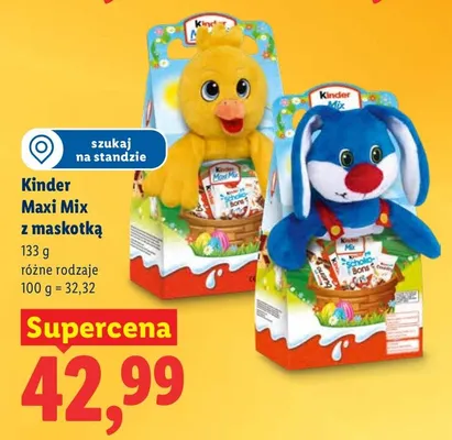 Słodycze Maxi Mix z maskotką różne rodzaje promocja w Lidl