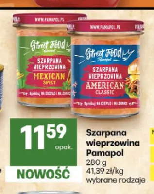 Szarpana wieprzowina Pamapol American Classic promocja w Delikatesy Centrum