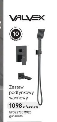 Zestaw podtynkowy wannowy Valvex Harris promocja w Castorama