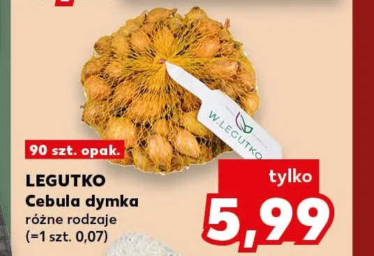 Cebula dymka Legutko promocja w Kaufland