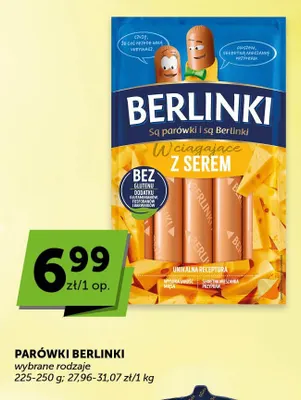 Parówki Berlinki promocja w Euro Sklep