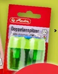 Temperówka podwójna z pojemnikiem Herlitz promocja w Netto