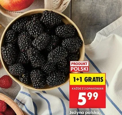 Jeżyna polska promocja w Biedronka