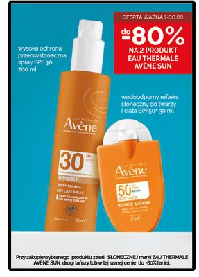 Emulsja przeciwsłoneczna Avène Sun Reflexe Solaire SPF 50+ promocja w Ziko Dermo
