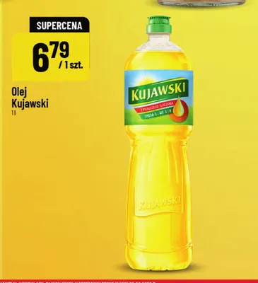 Olej rzepakowy Kujawski promocja w POLOmarket