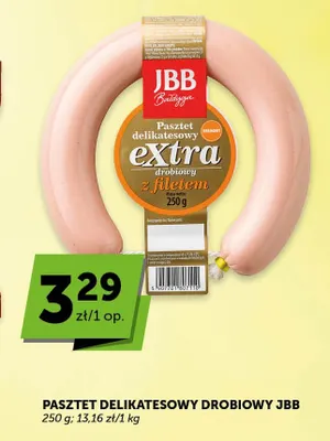 Pasztet delikatesowy drobiowy JBB promocja w Euro Sklep