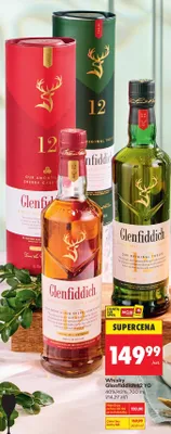 Whisky Glenfiddich 12 YO promocja w Biedronka