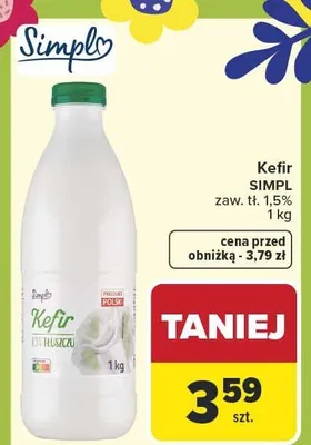 Kefir promocja w Carrefour