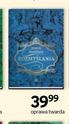 Książka Rozmyślania oprawa twarda promocja w Empik