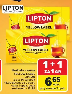 Herbata promocja w Carrefour Market