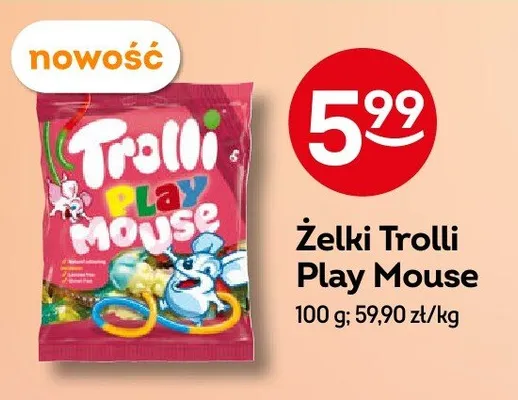 Żelki Trolli Play Mouse promocja w Żabka
