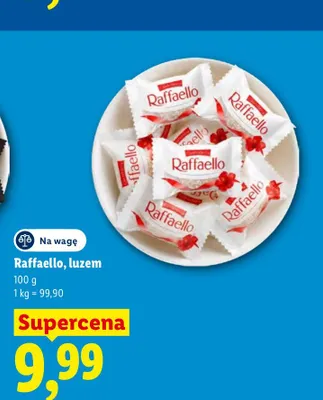 Praliny Raffaello luzem promocja w Lidl