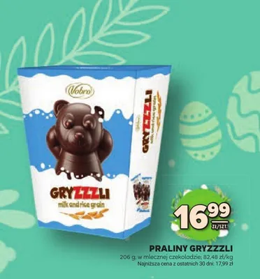 Praliny gryzzzli promocja w Stokrotka