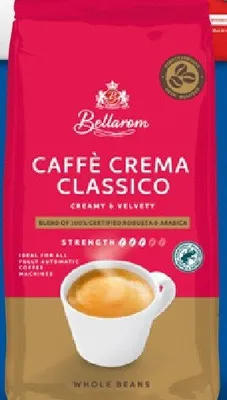 Kawa ziarnista Bellarom Caffè Crema Classico promocja w Lidl