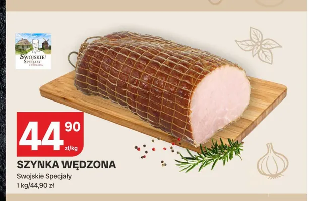 Szynka Wędzona Swojskie Specjały promocja w Chorten