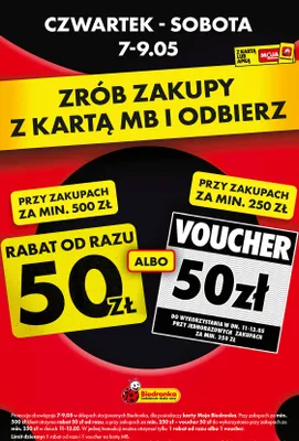 Od czwartku, Z ladą tradycyjną, strona 1 promocja w Biedronka
