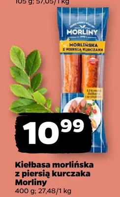 Kiełbasa morlińska z piersią kurczaka promocja w Netto