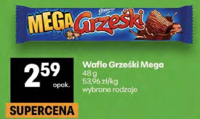 Wafel Grzeski Mega promocja w Delikatesy Centrum