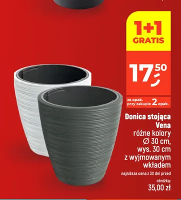 Donica stojąca Vena promocja w Dealz