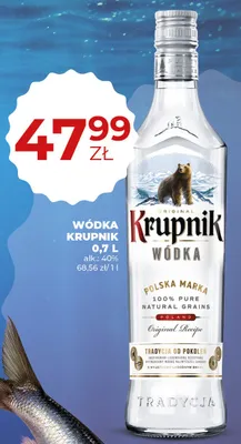 Wódka Krupnik 0,7L promocja w Duży Ben