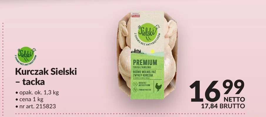 Kurczak Sielski tacka promocja w Makro