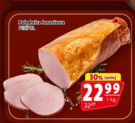 Polędwica łososiowa PEKPOL promocja w Prim Market