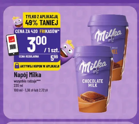 Napój Milka promocja w POLOmarket