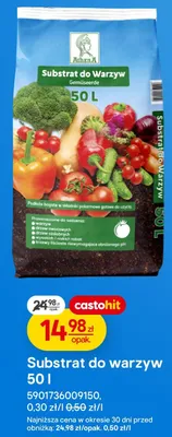 Substrat do warzyw promocja w Castorama