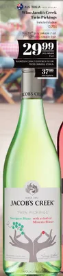 Wino Jacob's Creek Twin Pickings białe półsłodkie promocja w POLOmarket