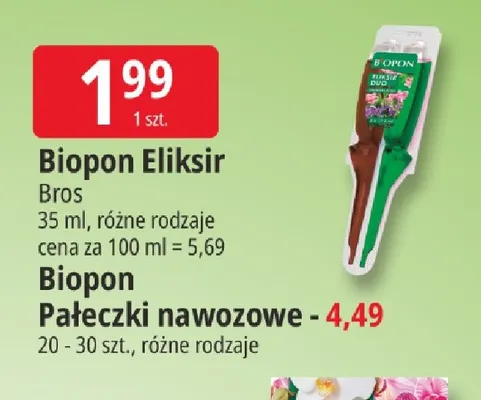 Biopon Eliksir Bros promocja w Leclerc