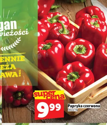 Papryka czerwona promocja w TOPAZ