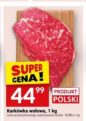 Karkówka wołowa polska promocja w Twój Market