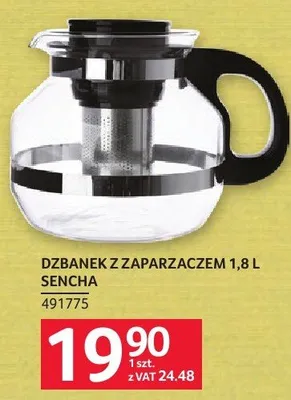 Dzbanek z zaparzaczem 1,8 l Sencha promocja w Selgros