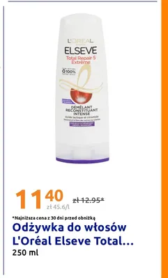 Odżywka do włosów L'Oréal Elseve Total Repair 5 Extrême promocja w Action