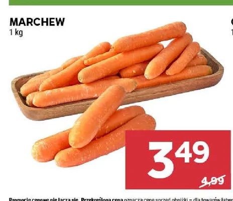 Marchew promocja w Stokrotka