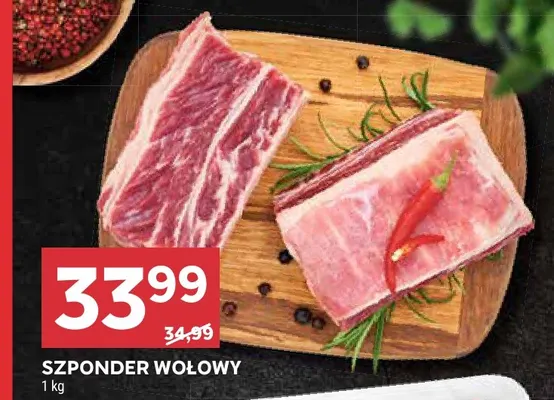 Szponder wołowy promocja w Stokrotka