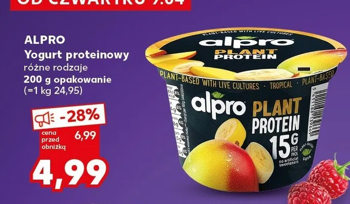 Jogurt proteinowy różne rodzaje promocja w Kaufland