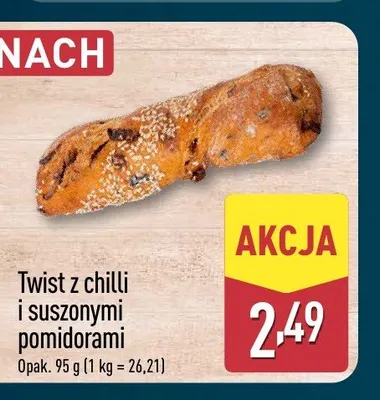 Twist z chilli i suszonymi pomidorami promocja w Aldi