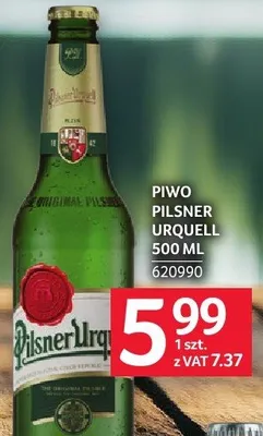 Piwo Pilsner Urquell 500 ml promocja w Selgros