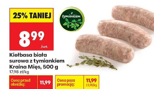 Kiełbasa promocja w Biedronka