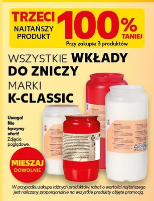 Wkłady do zniczy promocja w Kaufland