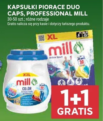 Kapsułki piorące Duo Caps Color XXL Mill promocja w Stokrotka