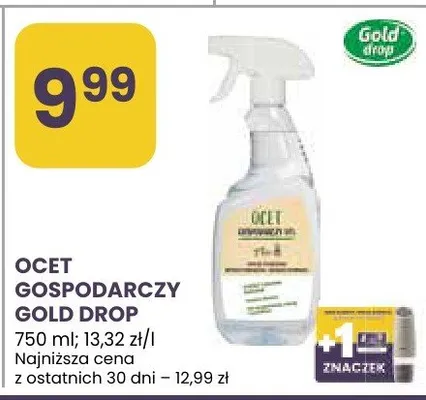 Ocet gospodarczy Gold Drop promocja w Stokrotka