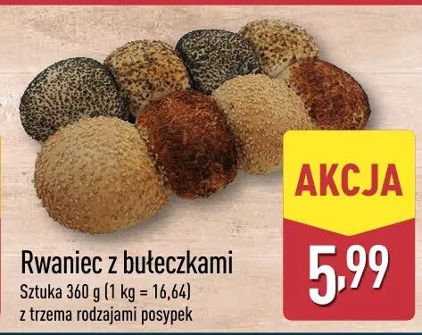 Rwaniec z bułeczkami promocja w Aldi