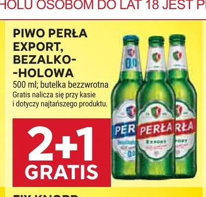Piwo Perła Export promocja w Stokrotka