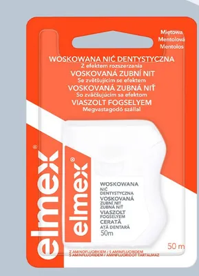 Nić dentystyczna woskowana promocja w Rossmann