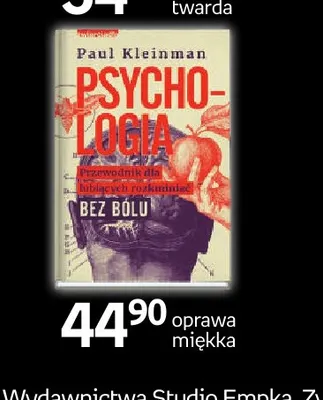 Książka Psychologia Paul Kleinman promocja w Empik