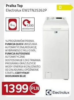 Pralka Top EW2TN25262P promocja w kakto.pl